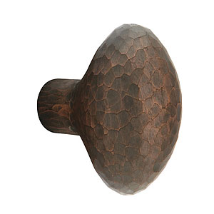 Hammered Egg Knob for the Arts & Crafts Collection by Emtek