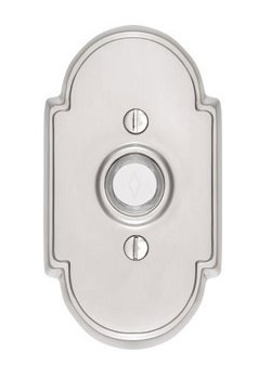 Type 8 Door Bell Button - Brass Collection by Emtek