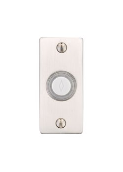 Small Rectangular Door Bell Button - Accessories Collection by Emtek