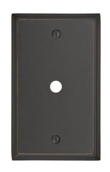 Cable Colonial Switch Plate - Brass Collection by Emtek