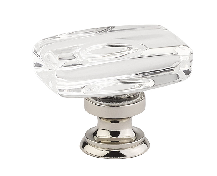 1-5/8 Windsor Crystal Knob - Crystal Collection by Emtek