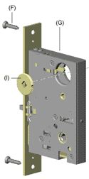 Mortise Lock Body - Parts Collection by Emtek