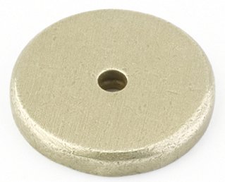 Round Knob Back Plate - Sandcast Bronze Collection by Emtek