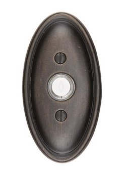 Oval Type 14 Door Bell Button - Tuscany Collection by Emtek